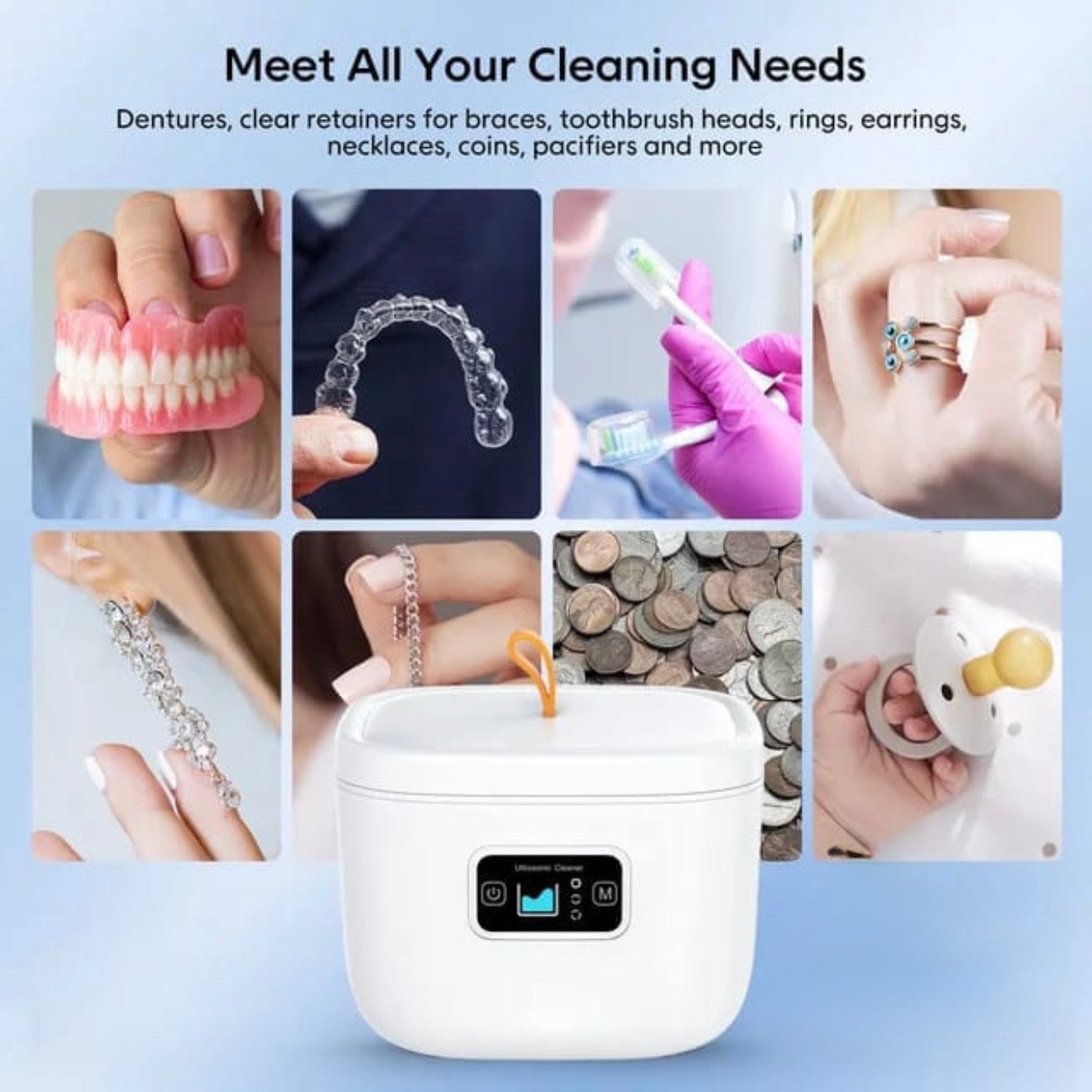 Portable Ultrasonic UV Cleaning Machine #TF018