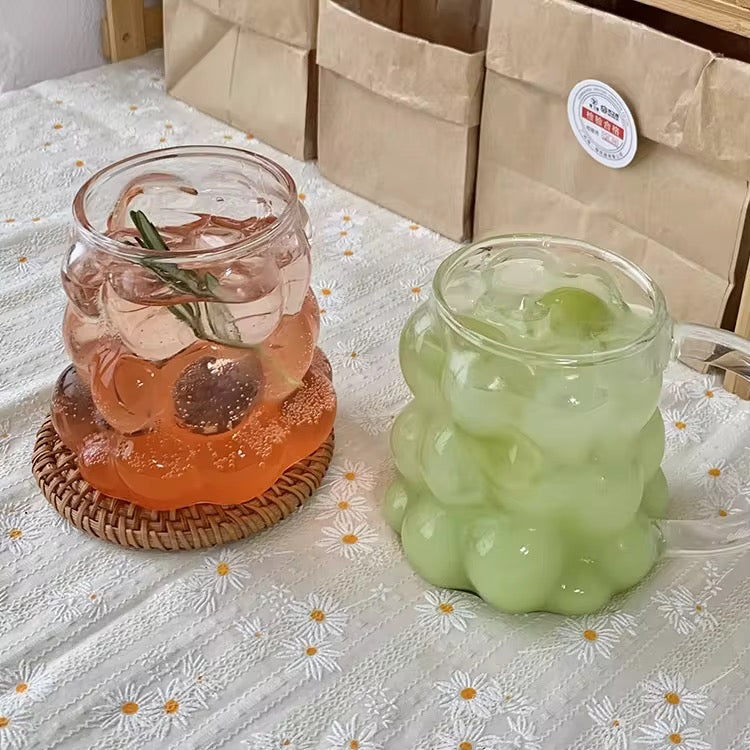 350ml Bubble Glass Mug #GM3962