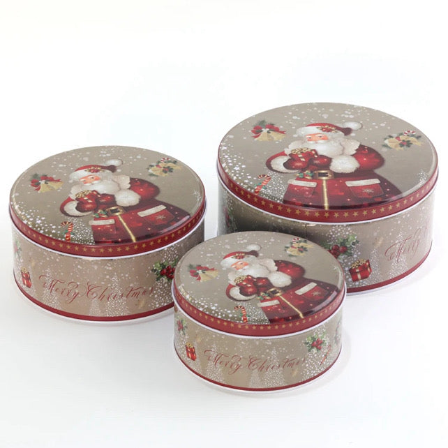 3pcs/set Christmas Aluminum Box #AB2025