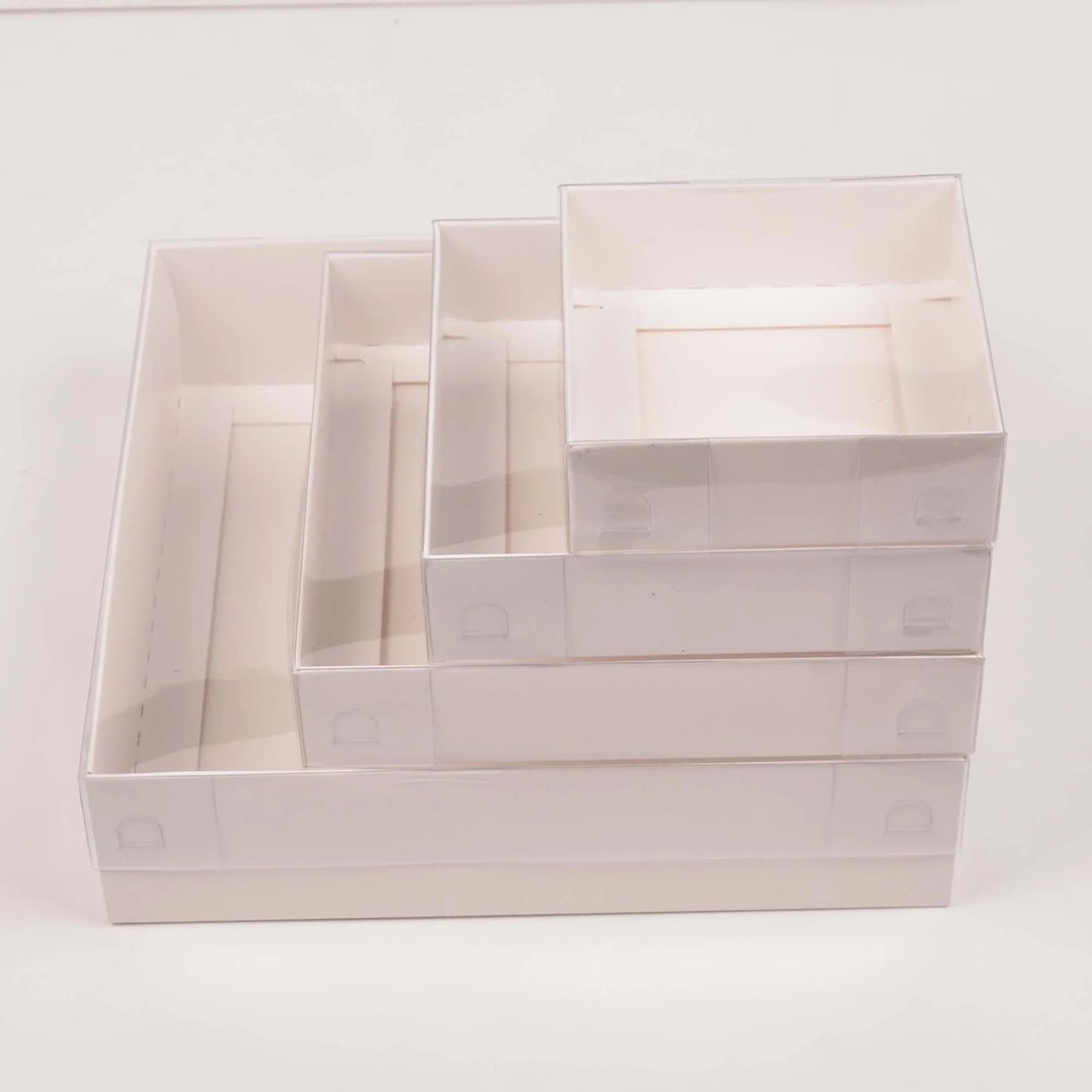 X12pcs PVC Top Carton Box