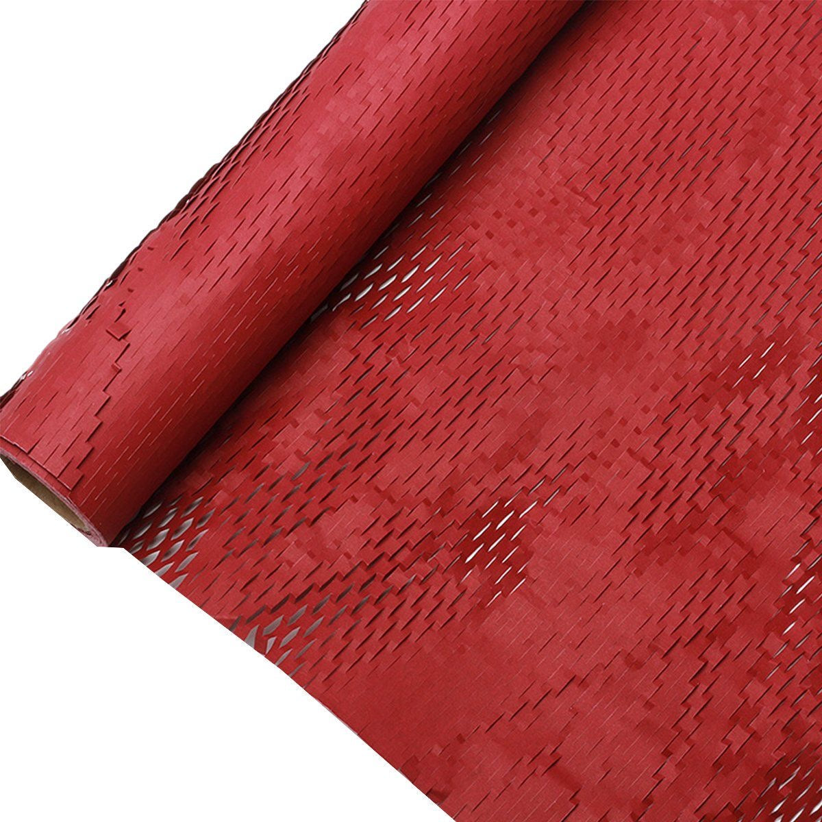 10m x 50cm Red Honeycomb Kraft Paper #WP1341