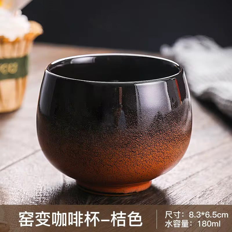 180ml Reactive Glaze Ceramic Cup #CM3956