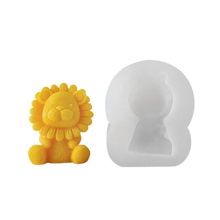 Lion Silicone Mold #SM1353