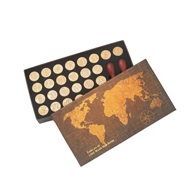 Stamps handle, copper head seal set #SH1985