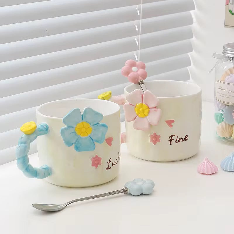 Daisy Ceramic Mug #GM2333