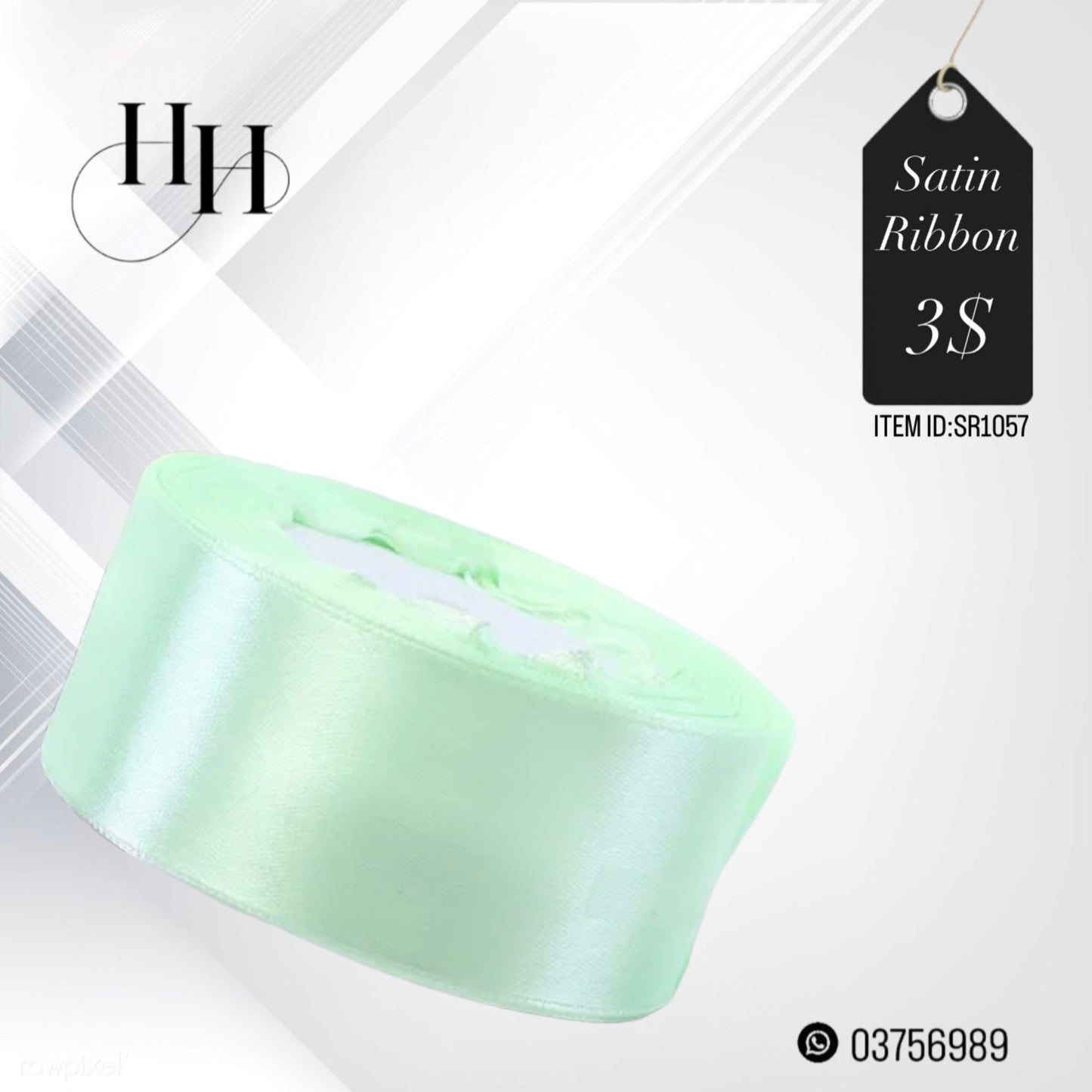 Satin Ribbon 20M x 4cm