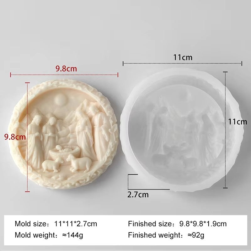 Christmas silicone Mold #SM2184