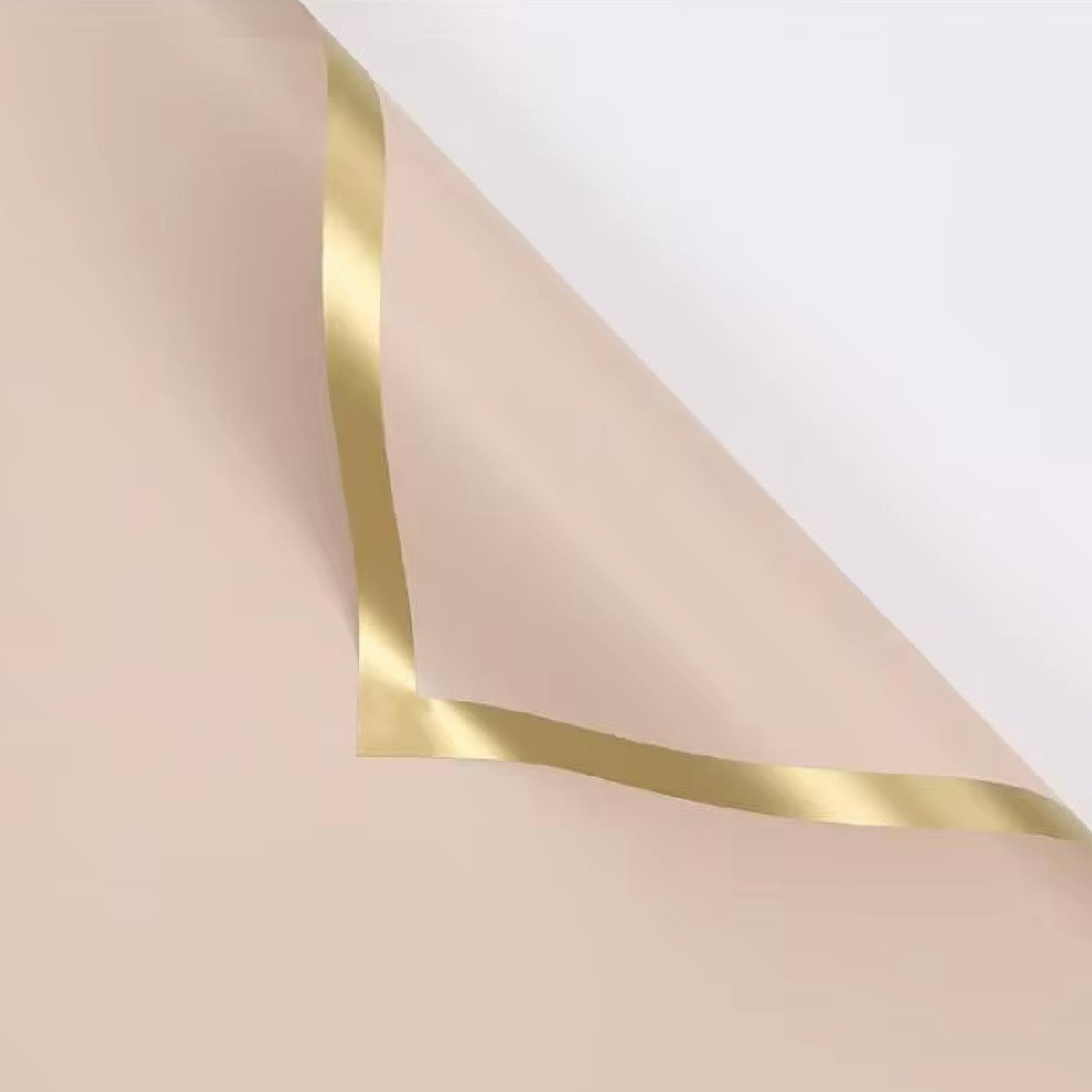 60x57cm Premium Gold-Edge Wrapping Sheets #WP4078