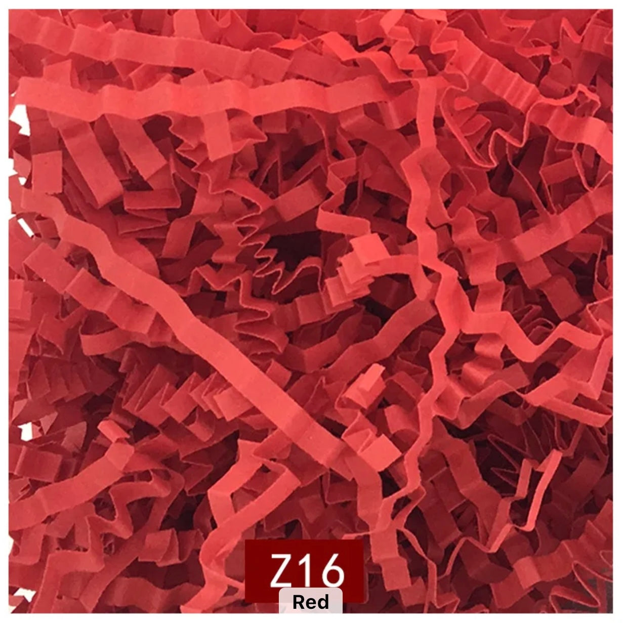 100g Red Shredded Crinkle Paper #Z16