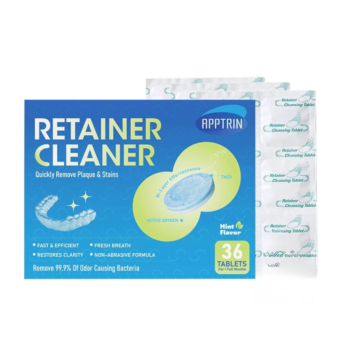 Denture and Retainer and Cleaning Tablets #TF017