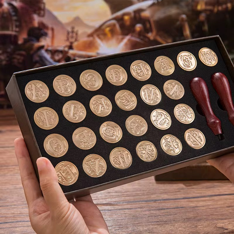 Stamps handle, copper head seal set #SH1985