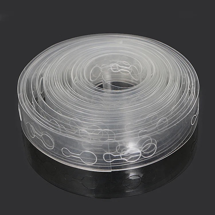 Transparent Plastic Balloon Chain, Wall Decoration, 5m #BC1347