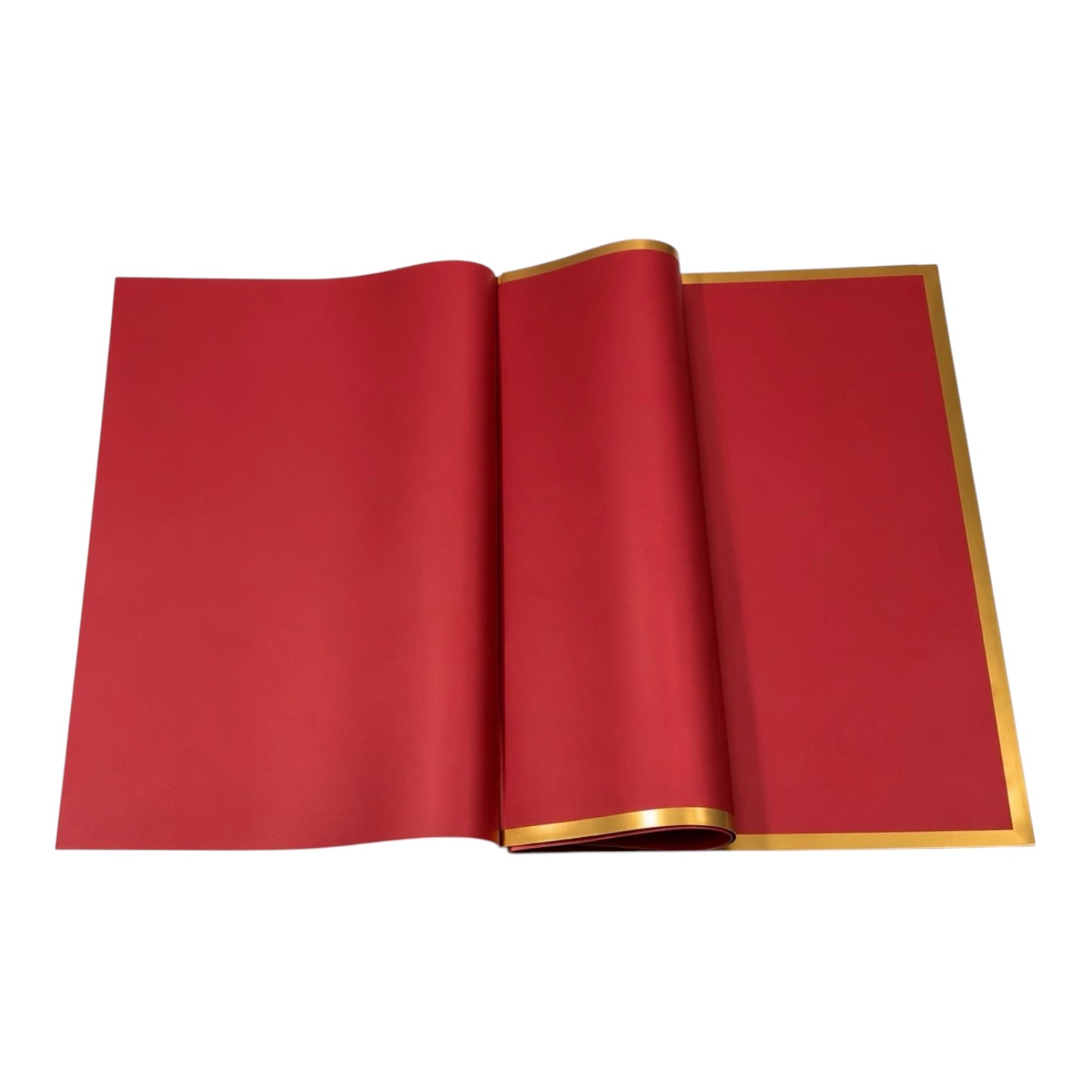 60x57cm Premium Gold-Edge Wrapping Sheets #WP4078