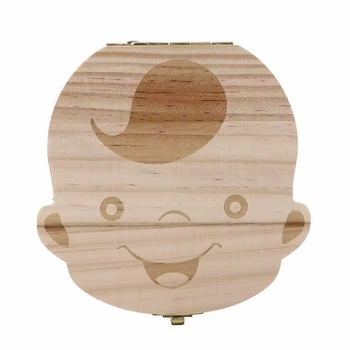 Baby Teeth Keepsake Wooden Box #TB3157