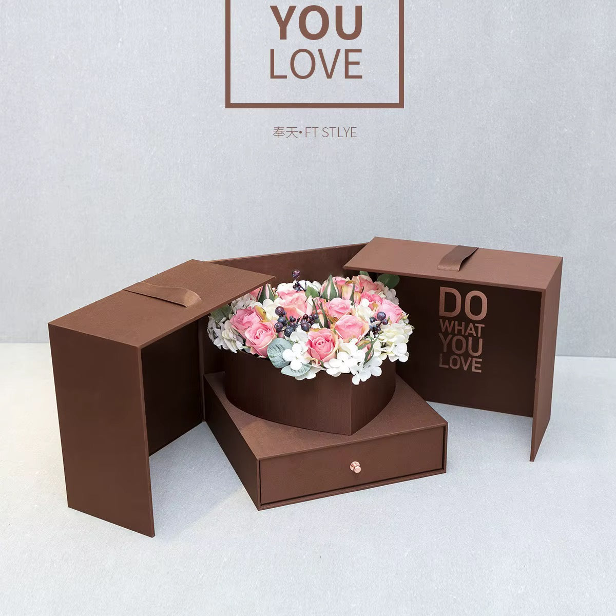 Luxury Heart-Shaped Gift Box #GB4318