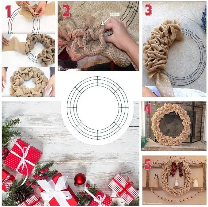 20inches Large size metal wire wreath frames #MF1536