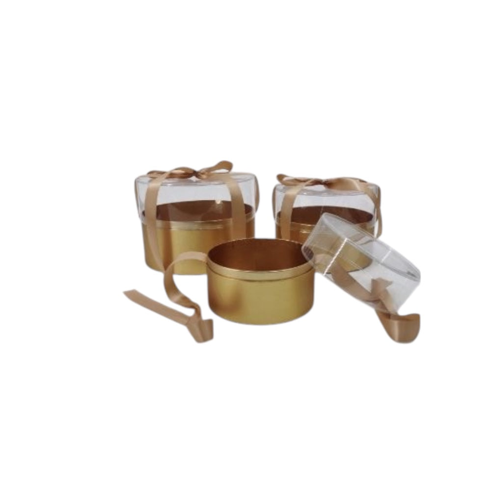 3pcs/set - Acrylic Circle Gift Box #GB2783