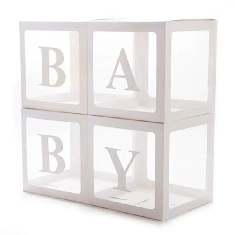 BABY Balloon Box Set - 30x30x30cm