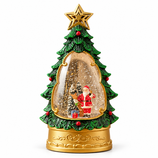 Christmas Tree Snow Globe #CD4396