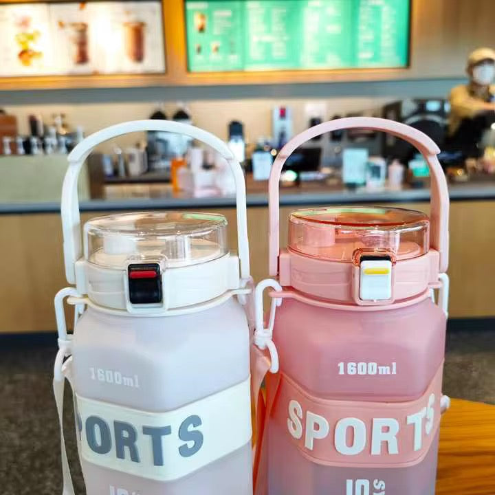 1600ml Sports Water Bottle with Strap #WB3886