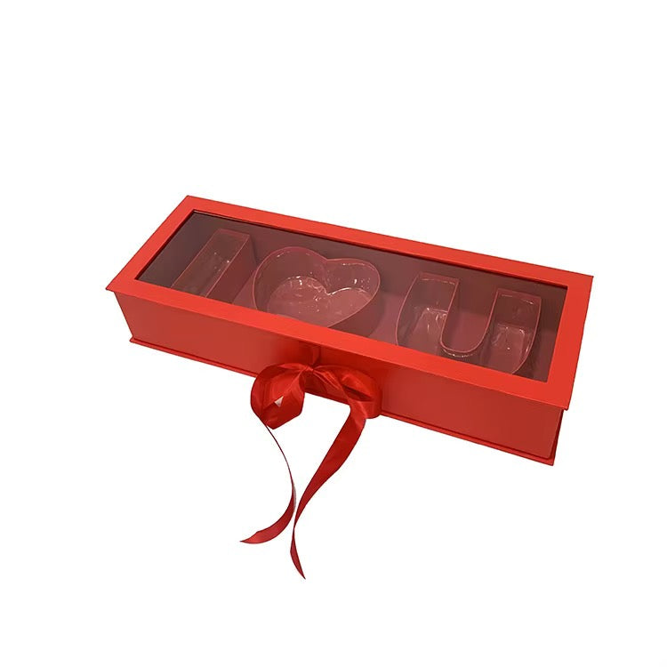 Luxury I LOVE YOU Rose Gift Box with Ribbon #LB4322
