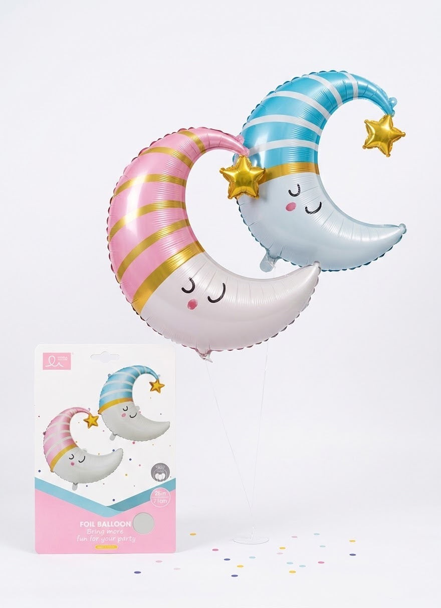 Moon & Star Foil Balloons – 71 cm #ML-MOON28