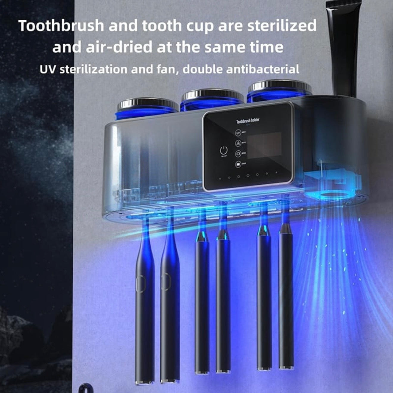2024 New Toothbrush/Toothpaste Holder #TF030