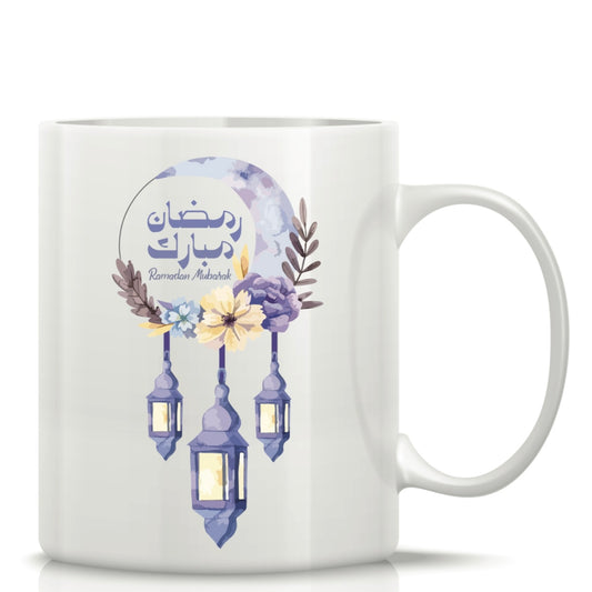 Ramadan Printed Glass Mug #GM2789