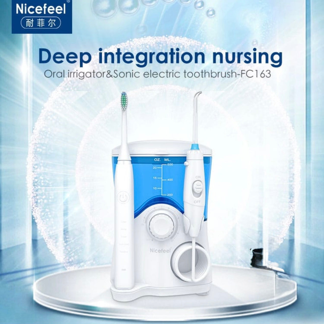 High-quality 2 in 1 Electric Toothbrush and Water Flosser #TF047