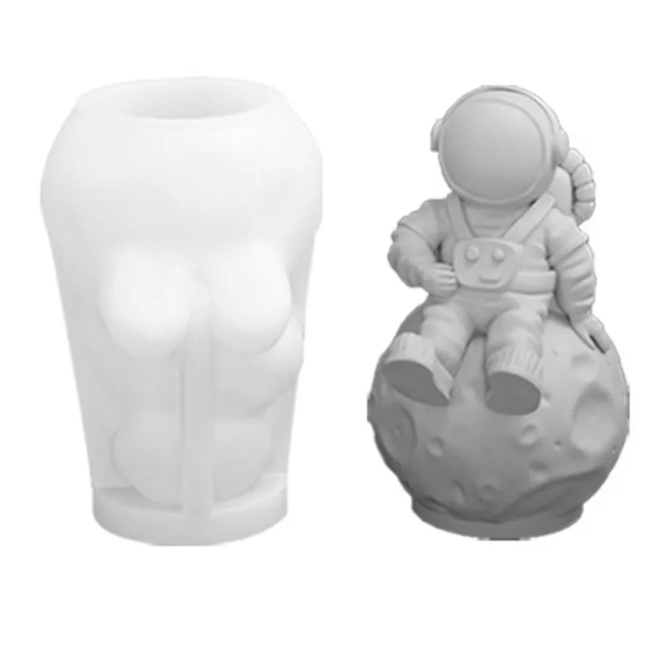 Astronaut Silicone Candle Mold #A101C-12
