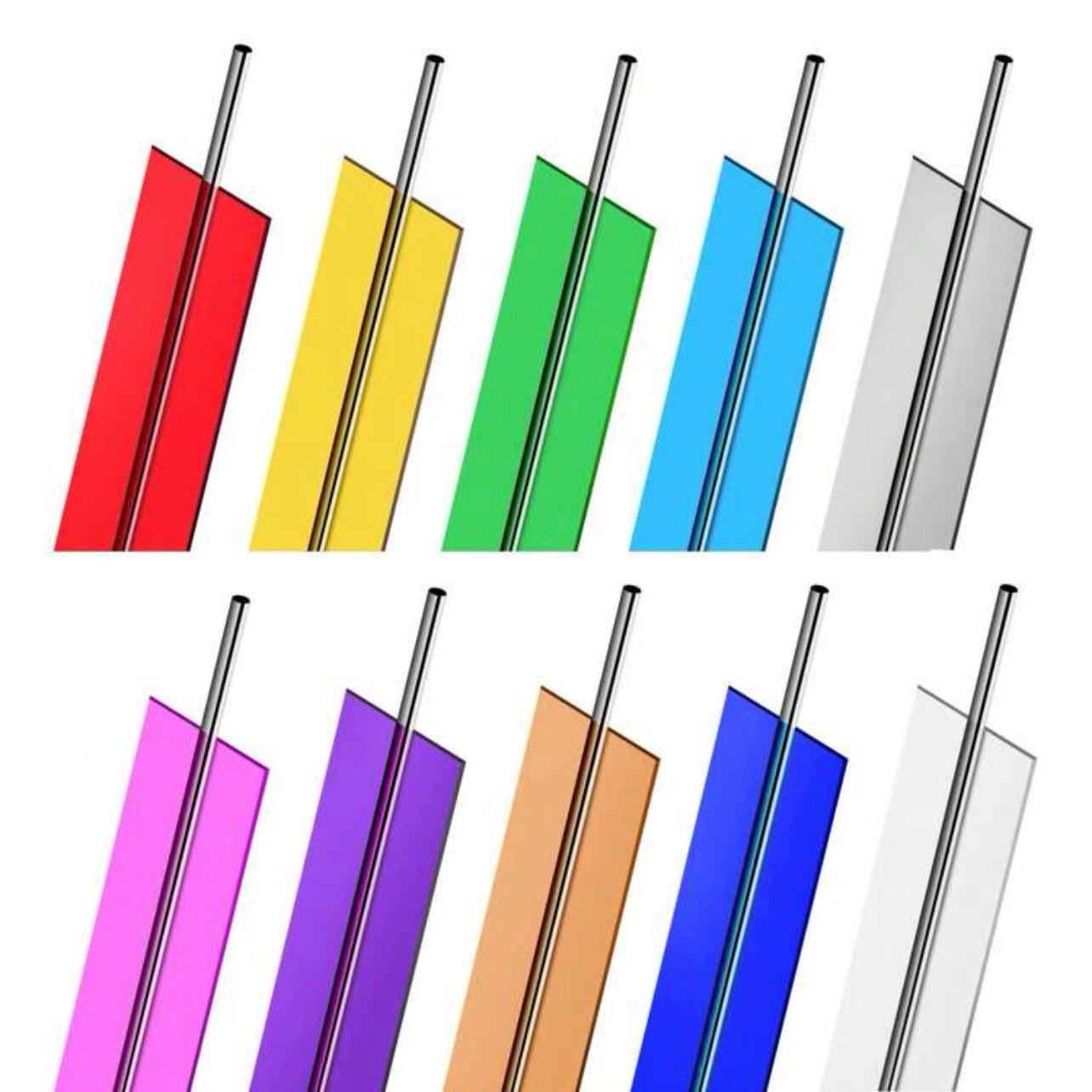 Metallic Twist Ties 10cm #MT1078