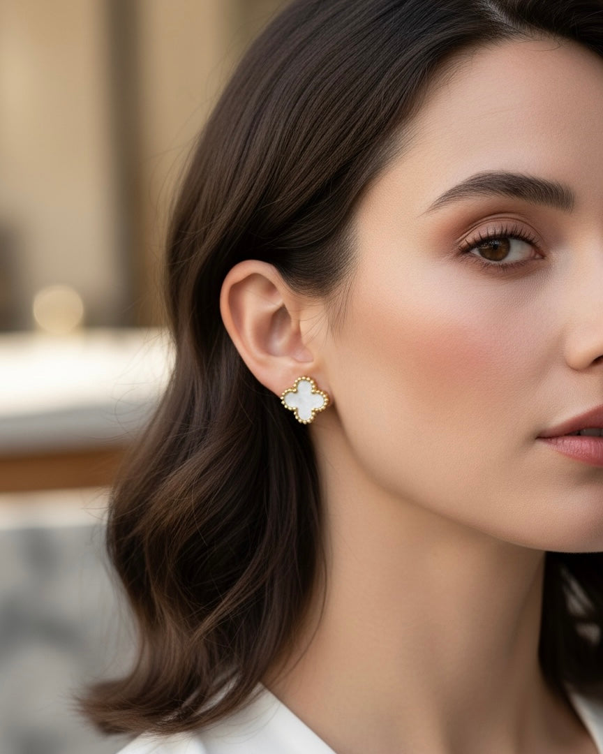 White Clover Elegance Earrings #SE3851