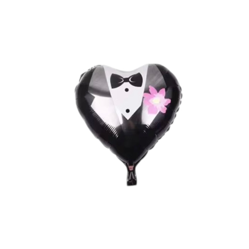 Heart Wedding Foil Balloons #FB2907