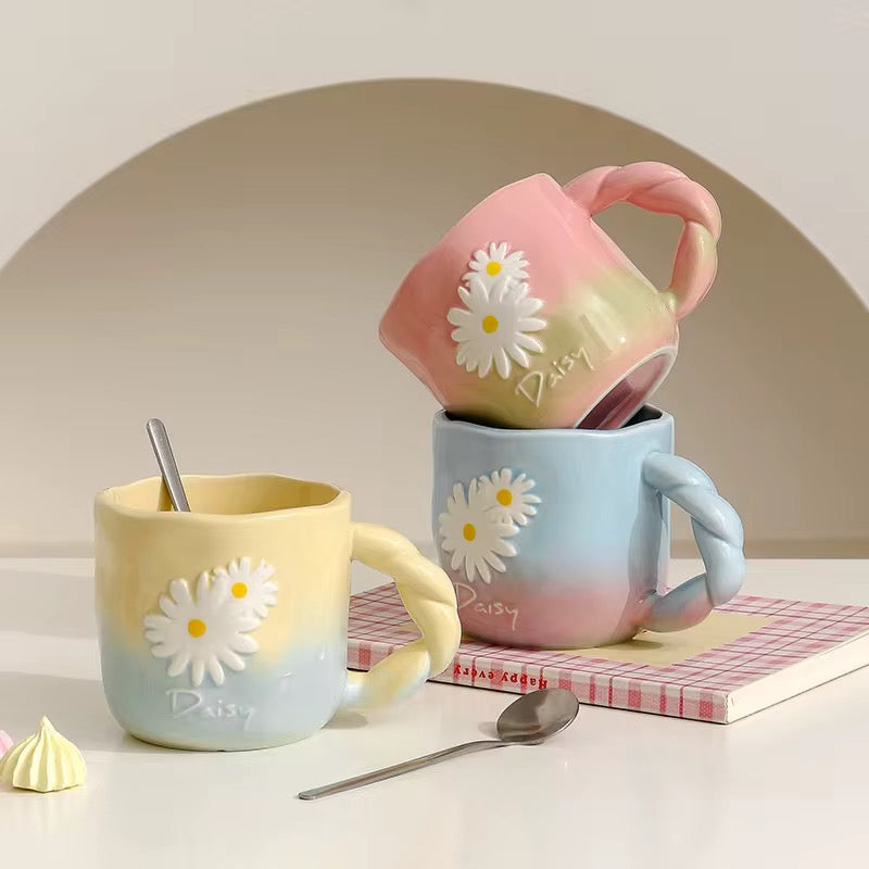 Daisy Ceramic Mug #GM2332