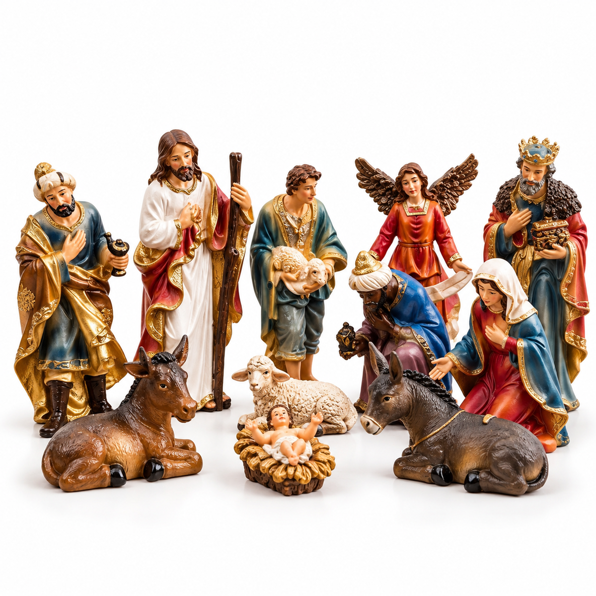 Nativity Scene Figurines Set – 11 cm #CF4351