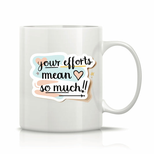 Printed Glass Mug  #GM2205