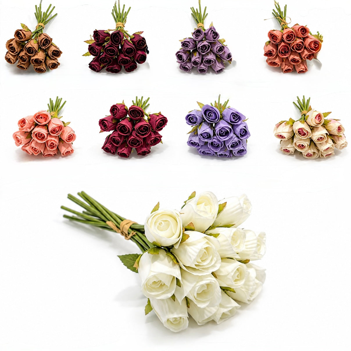 Artificial Mini Rose Bouquet #AF4104