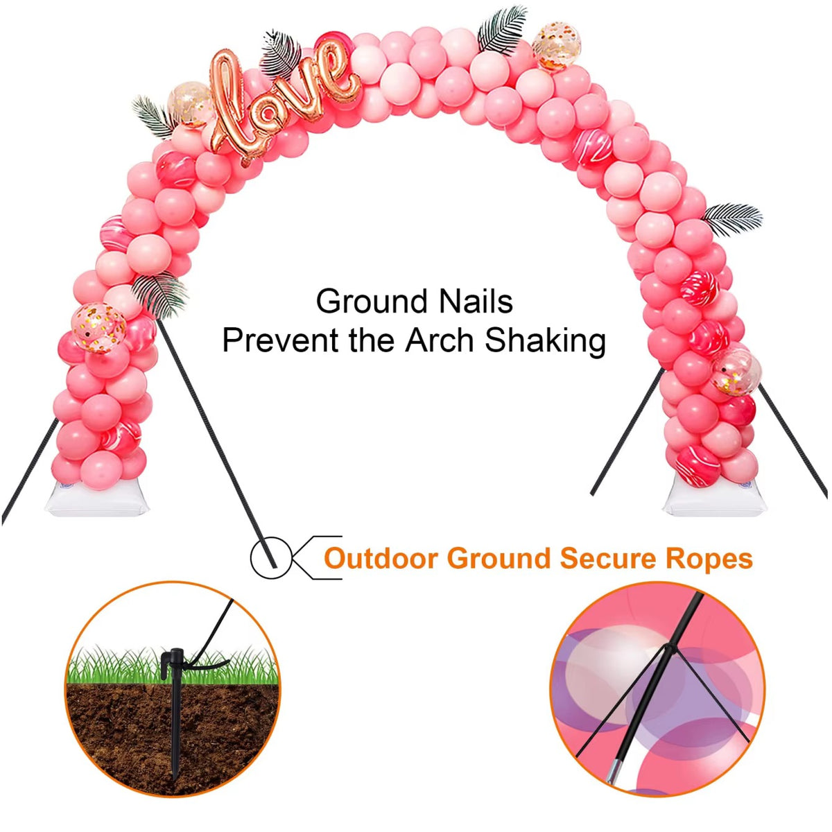Balloon Arch Stand Kit #BA4243