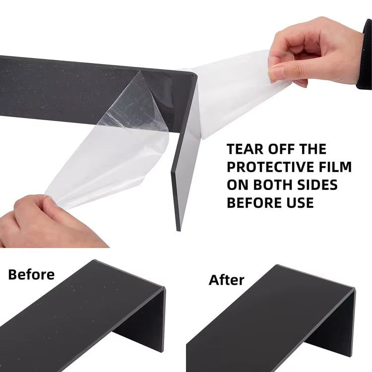 Clear Acrylic Display Riser – 5 Sizes #AS4185