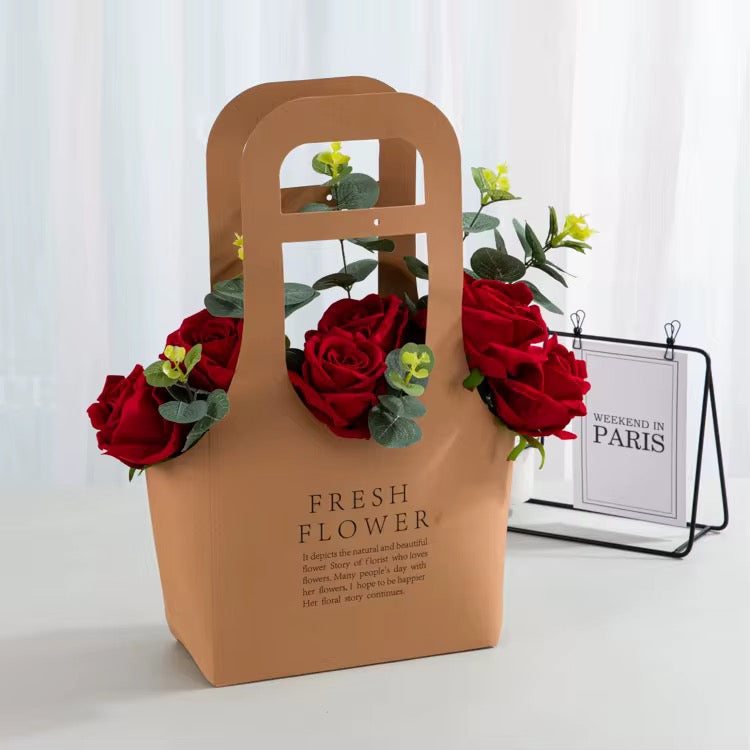 Flower Paper Gift Bag #FB1814