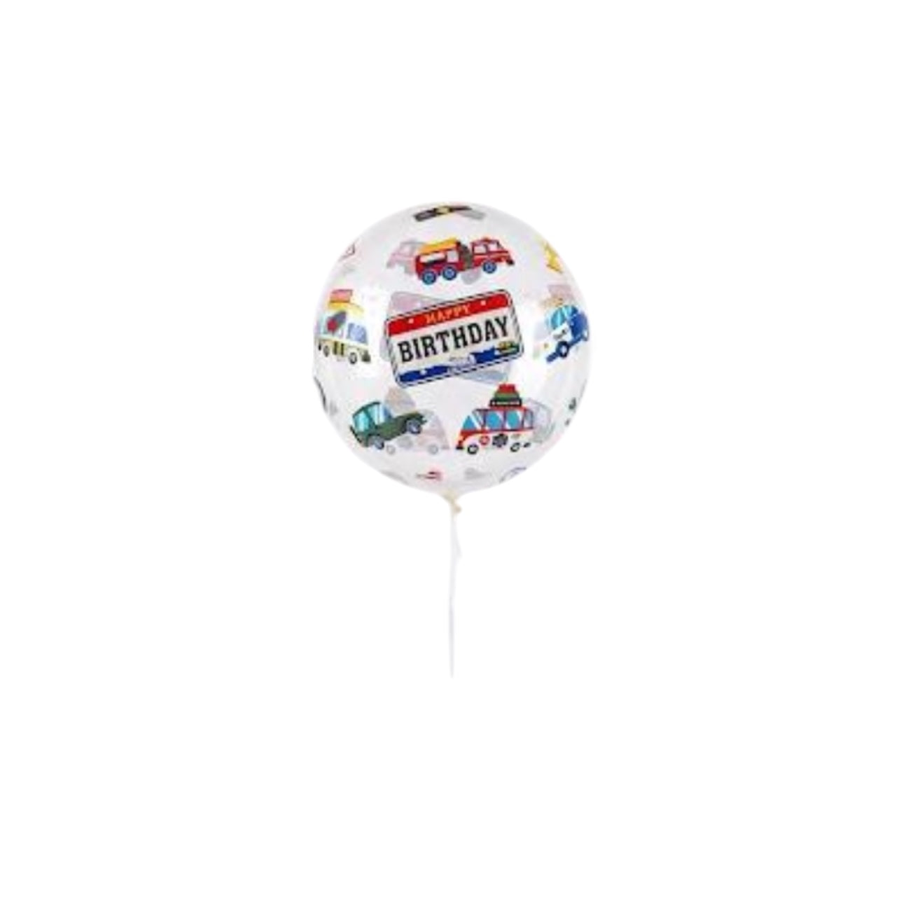 55cm Transparent Birthday Balloons – Kids Theme# FB2979