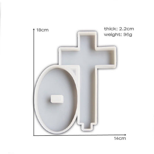 Cross silicone Mold #SM1964