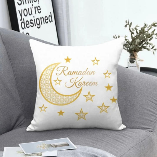 Ramadan Lantern Print Cushion Cover Without Filler #RT1572