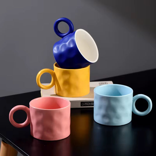 450ml Textured Ceramic Mug #CM3953