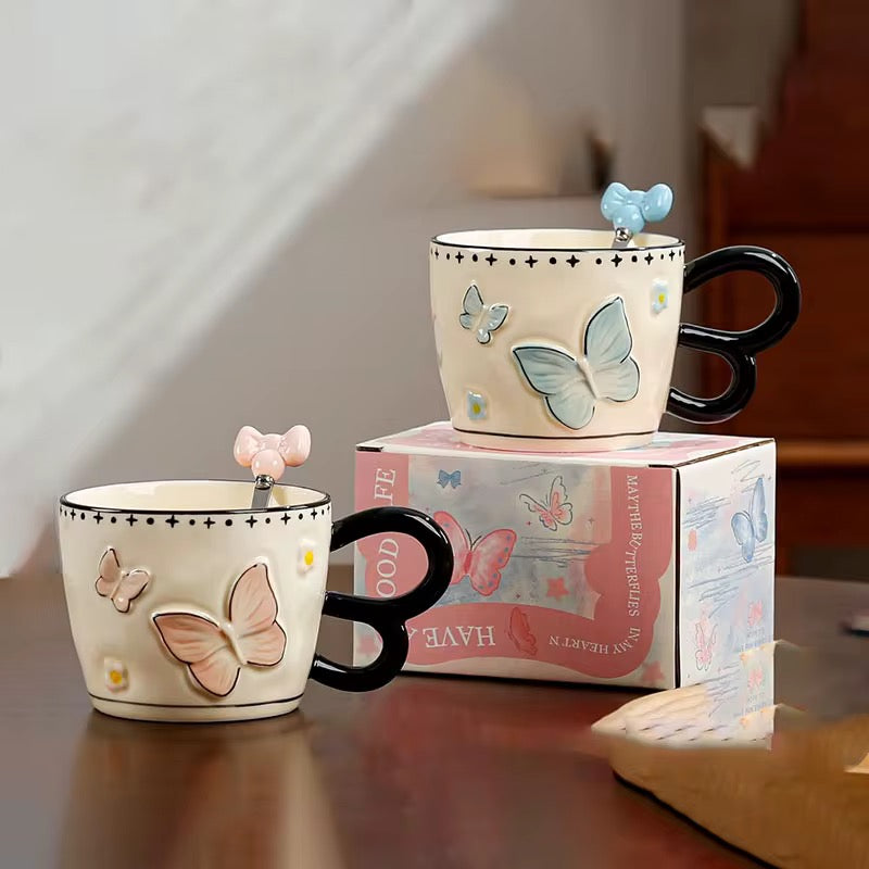 Butterfly Ceramic Mug #GM2334