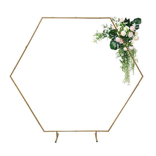 Hexagon Metal Backdrop Stand #MS4017
