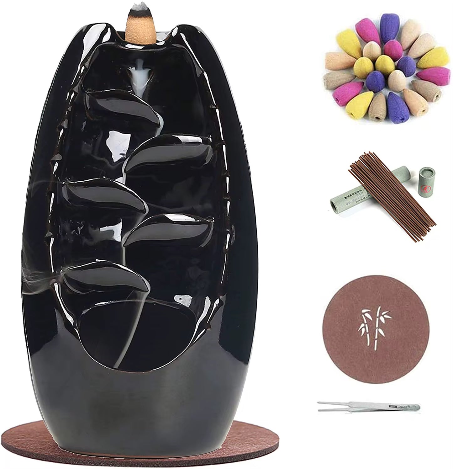 Ceramic Censer Incense Holder #IH1928