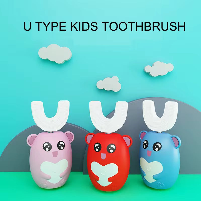 360 degrees U-Shaped Electric Toothbrush for kids #TF010