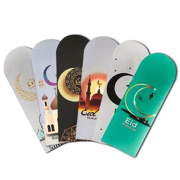 X6pcs Ramadan Money Envelope #ME1662