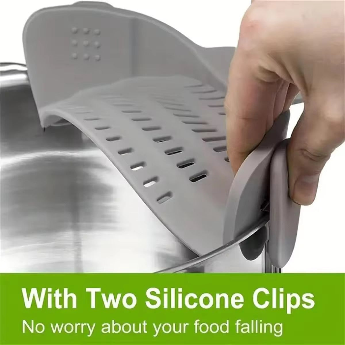 Clip-On Silicone Strainer #GS3945